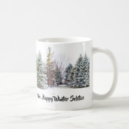 Winter Holiday / Happy Solstice Mug