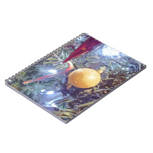 Winter Holiday Ornaments Notebook