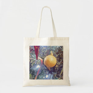 Winter Holiday Ornaments Tote Bag