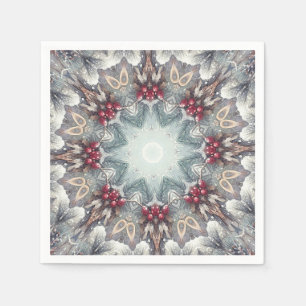 Winter Holiday Paper Napkin
