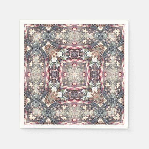 Winter Holiday Paper Napkin