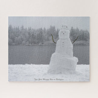Winter Holiday Puzzle Winter Landscape Art Puzzle