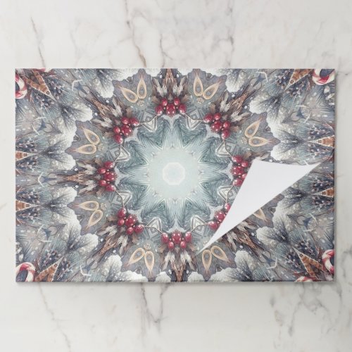 Winter Holiday Tearaway Placemat