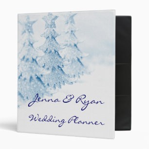 Winter Holiday Wedding Planner or Recipe Bridal Binder