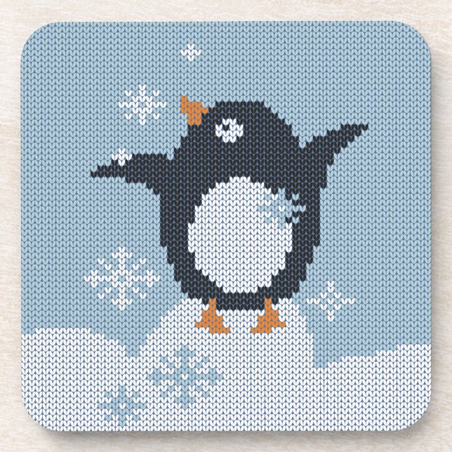 Winter Holidays Beverage Coaster (Front)