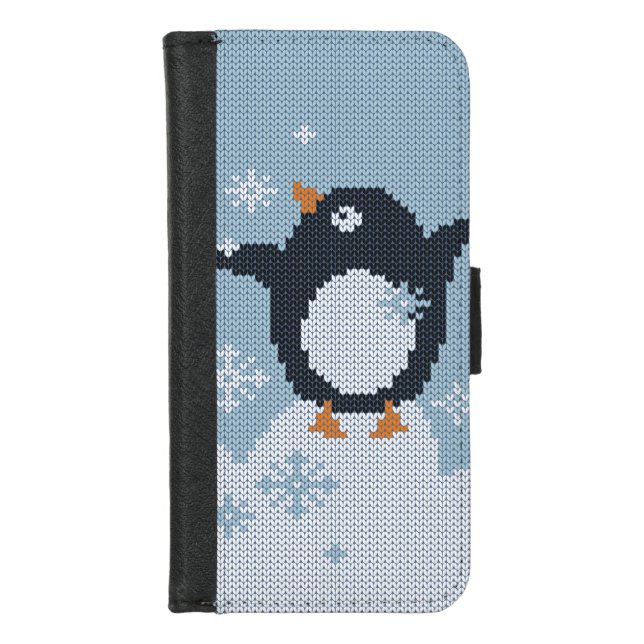 Winter Holidays iPhone Wallet Case (Front)