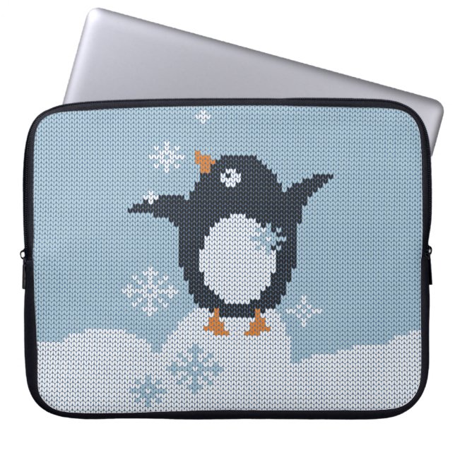 Winter Holidays Laptop Sleeve (Front)