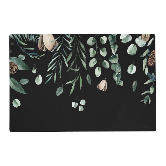 Winter holidays placemat (Front)