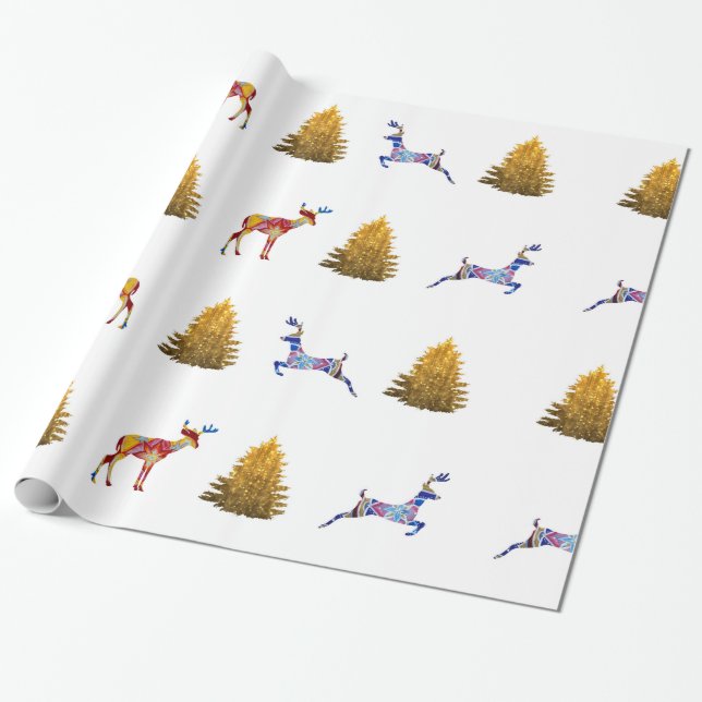 Winter Holidays  Wrapping Paper (Unrolled)