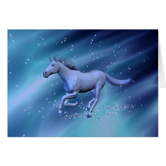 Winter Horse Cards (Front Horizontal)