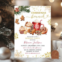 Winter Hot Cocoa and Cookies Christmas Brunch
