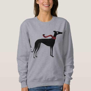 Winter Hound Sweatshirt by ClaudianeLabelle at Zazzle