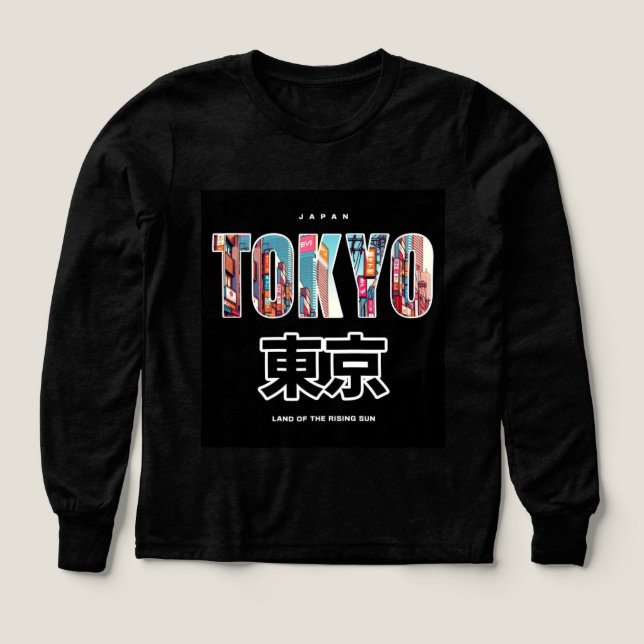 Winter hudi Tokyo logo  Tri-Blend Shirts (Design Front)