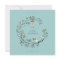 Winter Ice Blue Wreath Christmas | New Year