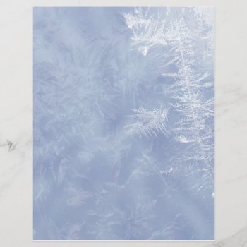 Winter / Ice Scrapbook Paper Design by karanta at Zazzle