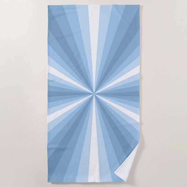 Winter Illusion Beach Towel (Front)