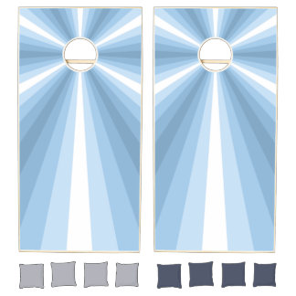 Winter Illusion Cornhole Set