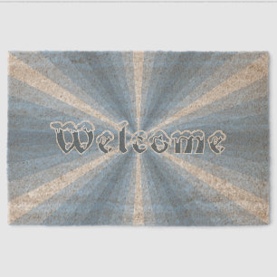 Winter Illusion Fiber Doormat