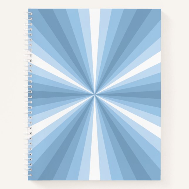 Winter Illusion Spiral Notebook (Front)