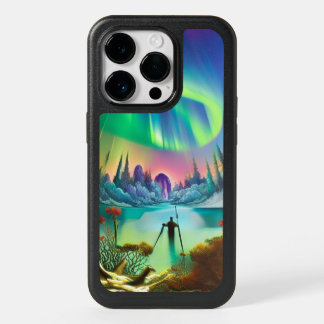 Winter in Alaska Aurora Borealis OtterBox iPhone 14 Pro Case