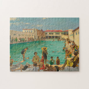 Winter In Florida Sir John Lavery Jigsaw Puzzle