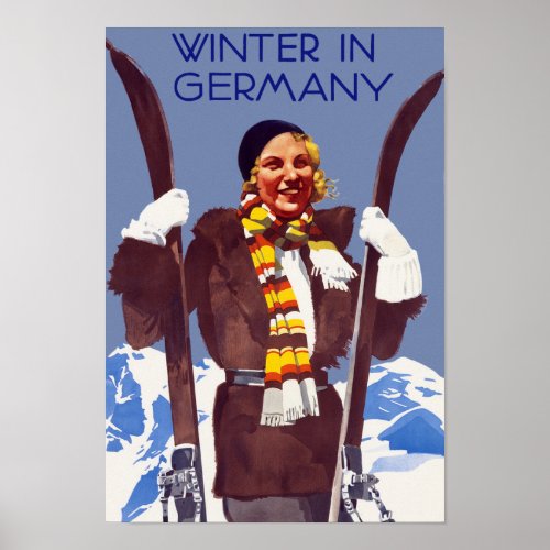 Winter in Germany Poster
