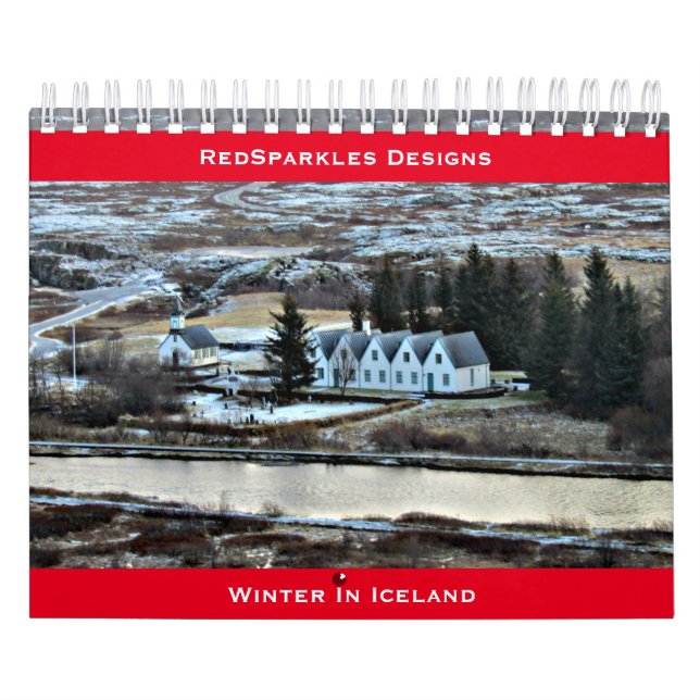 Winter In Iceland Calendar (Cover)