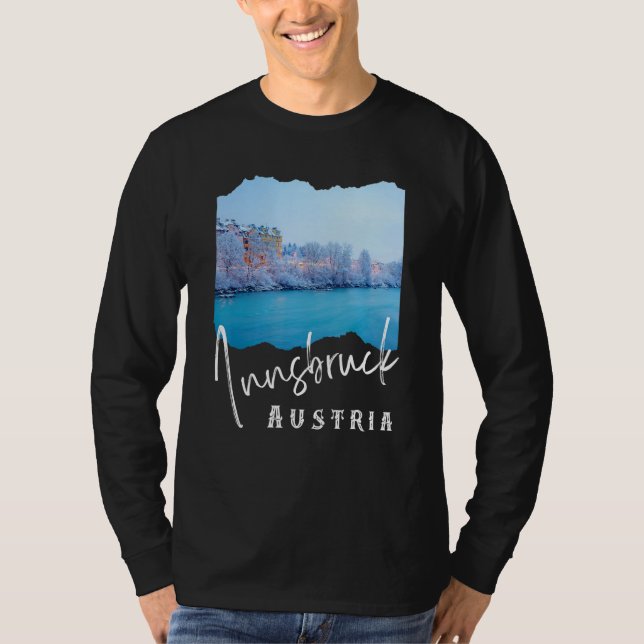 Winter in Innsbruck Innsbruck Souvenir T-Shirt (Front)