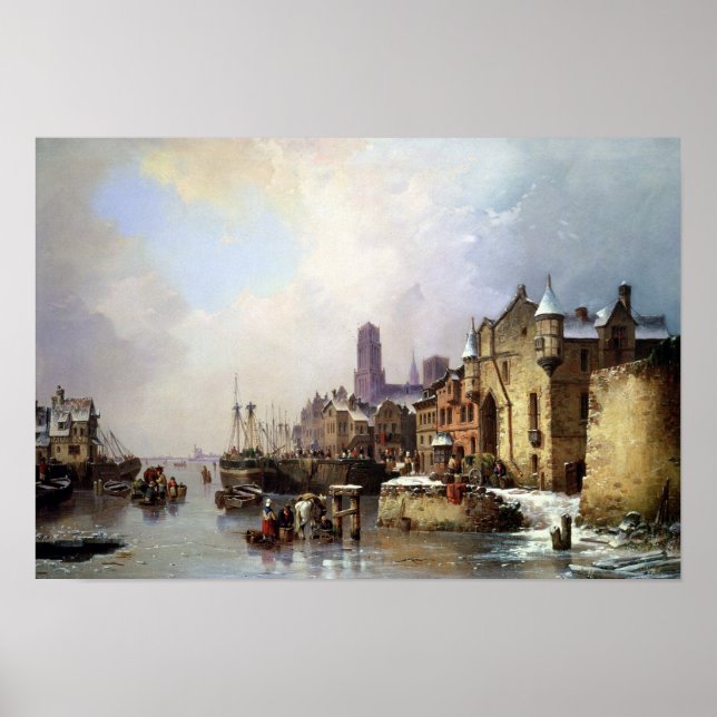 Winter in Konigsberg Poster (Front)