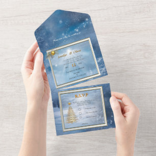 WINTER in Magical Wonderland All In One Invitation