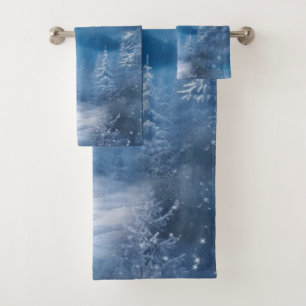 WINTER in Magical Wonderland Bath Towel Set