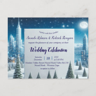 WINTER in Magical Wonderland Postcard