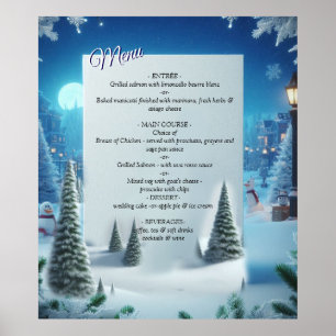 WINTER in Magical Wonderland Poster