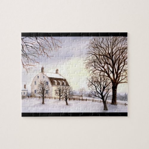 Winter in New England Jigsaw Puzzle