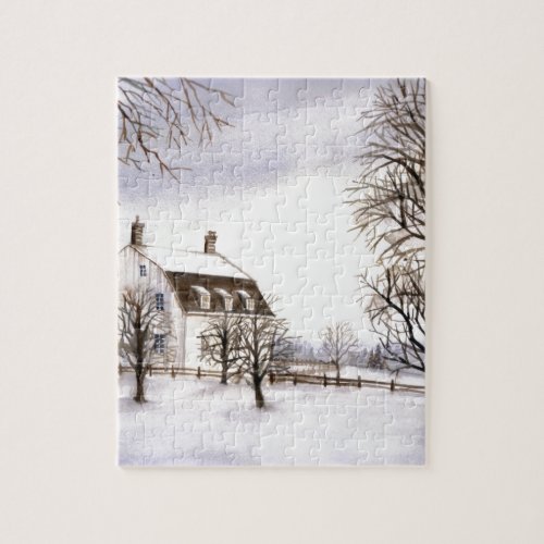 Winter in New England Jigsaw Puzzle