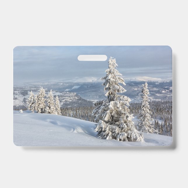 Winter in Norway Badge (Front)