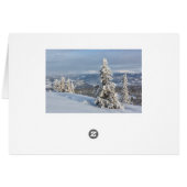Winter in Norway Cards (Back Horizontal)