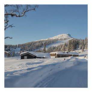 Winter in Norway Poster