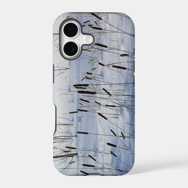 Winter in Quebec, Canada Iphone Case (Back)