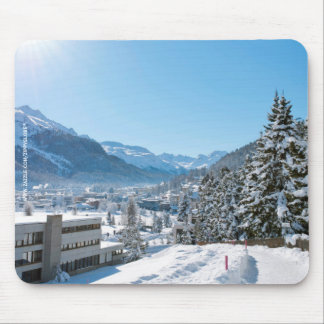 Winter in St. Moritz Mouse Pad
