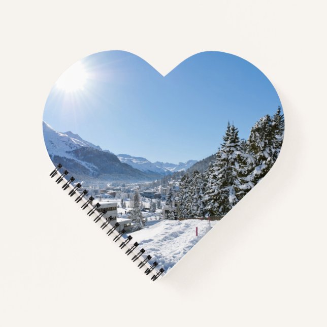 Winter in St. Moritz Notebook (Front)
