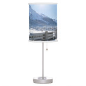 Winter in St. Moritz Table Lamp (Left)