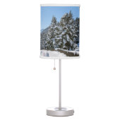 Winter in St. Moritz Table Lamp (Right)