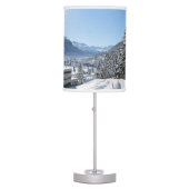 Winter in St. Moritz Table Lamp (Front)