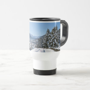 Winter in St. Moritz Travel Mug