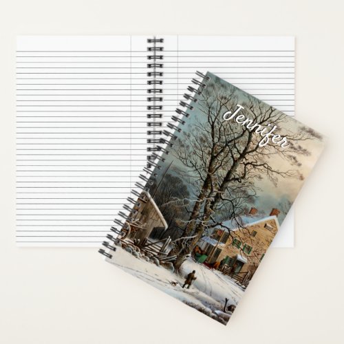 Winter in the Country A cold  Morning Notebook