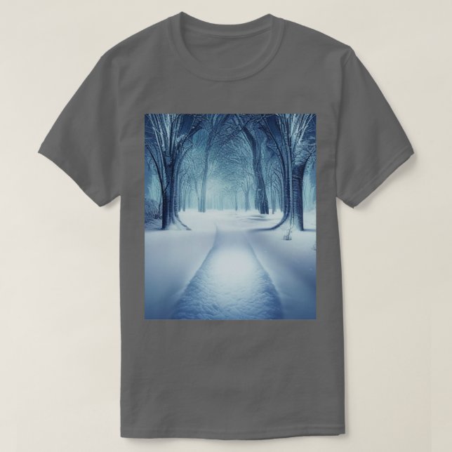 winter in the nature T-Shirt (Design Front)