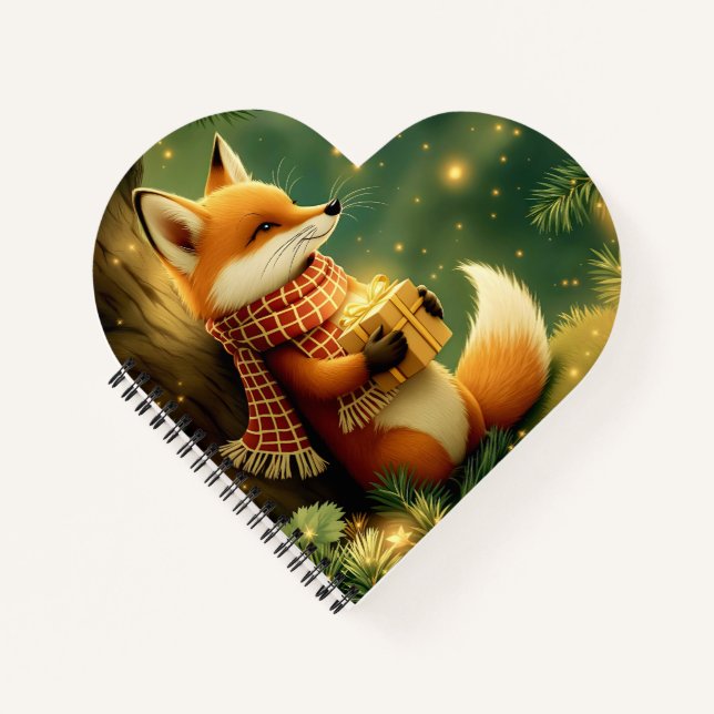 Winter in the Pines Notebook (Front)