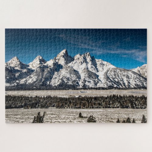 Winter in the Tetons Jigsaw Puzzle