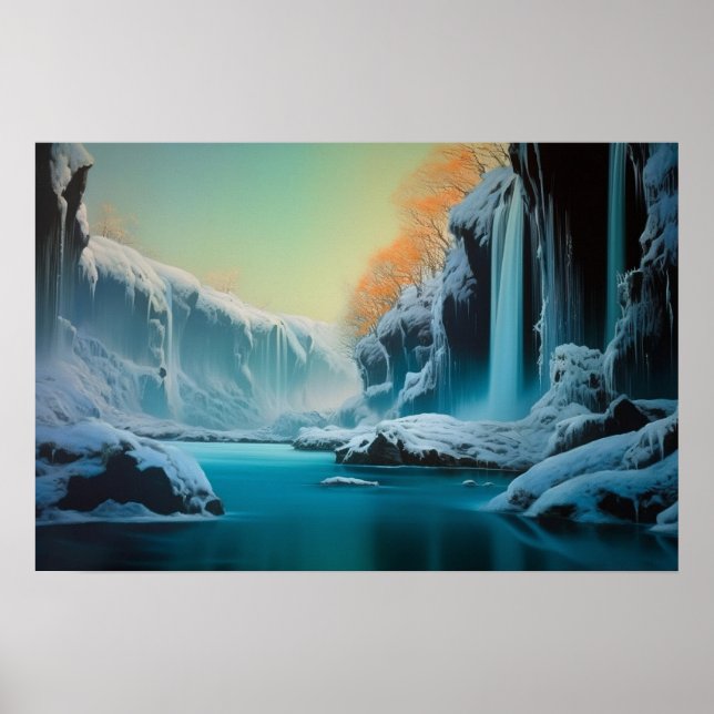 Winter in the water gap poster (Front)